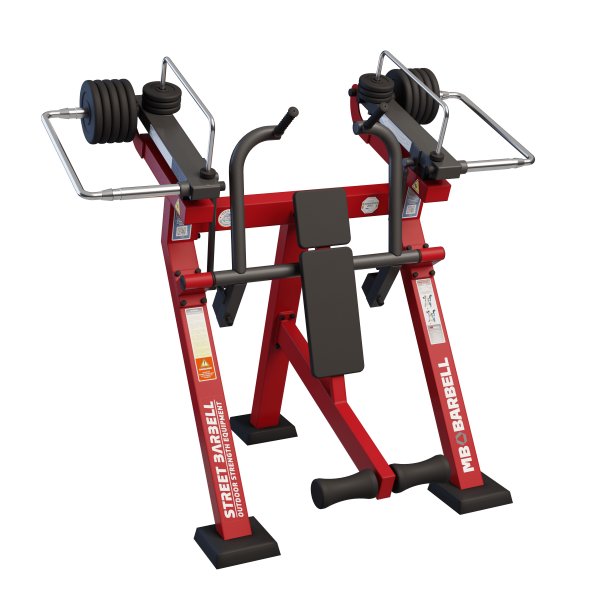 Пресс в положении стоя с изменяемой нагрузкой / Abdominal in standing position MB Barbell